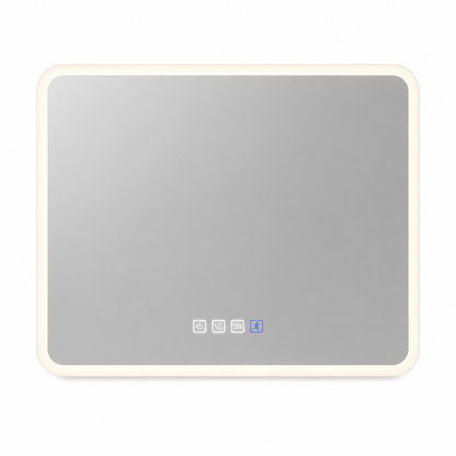 Miroir LED Bluetooth HOMCOM