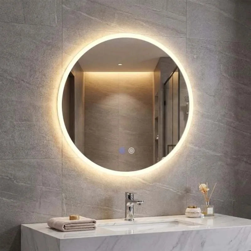 Miroir LED Rond Anti-Buée