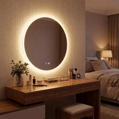 Miroir LED Rond Anti-Buée